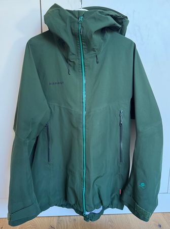 Mammut Crater Hooded Jacket Men XL – Woods (Green)
